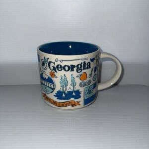 Starbucks Georgia Mug with Blue Interior